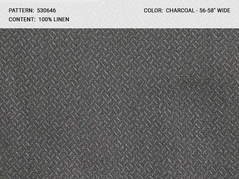 530646 fabric in Charcoal - Catania Silks